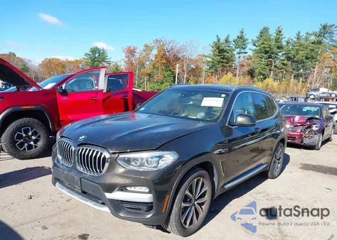 2019 BMW X3 xDrive30I z USA, uszkodzony, nr VIN 5UXTR9C5XKLE15196
